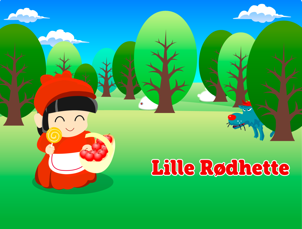 Lille Rødhette, spill, game, cover