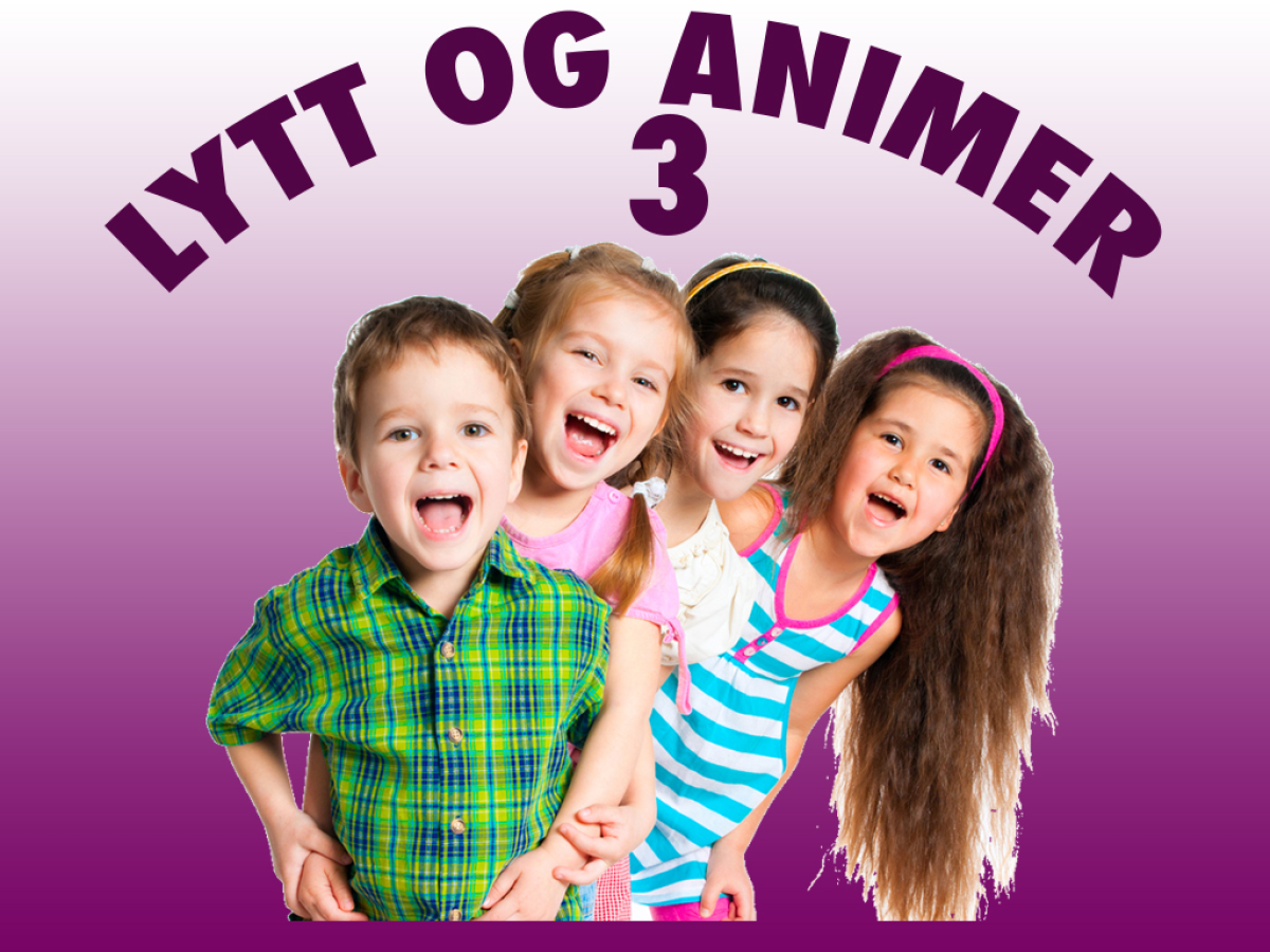 Lytt og animer 3, spill,cover
