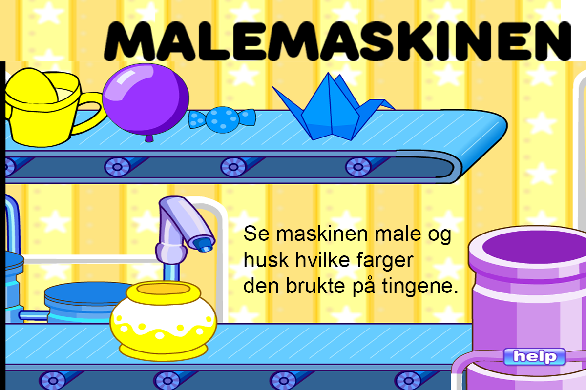 Malemaskinen, spill, cover