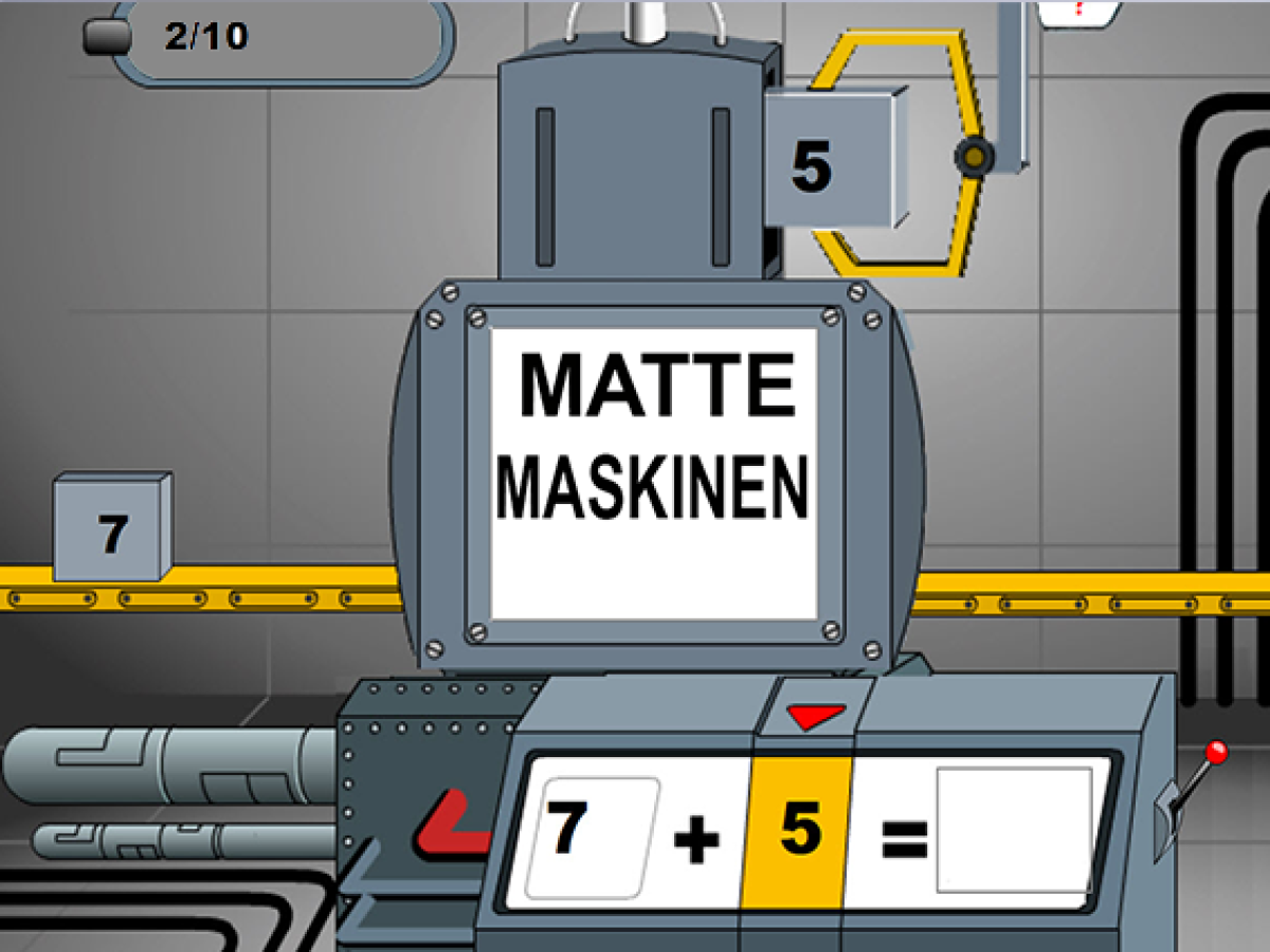Mattemaskinen spill cover