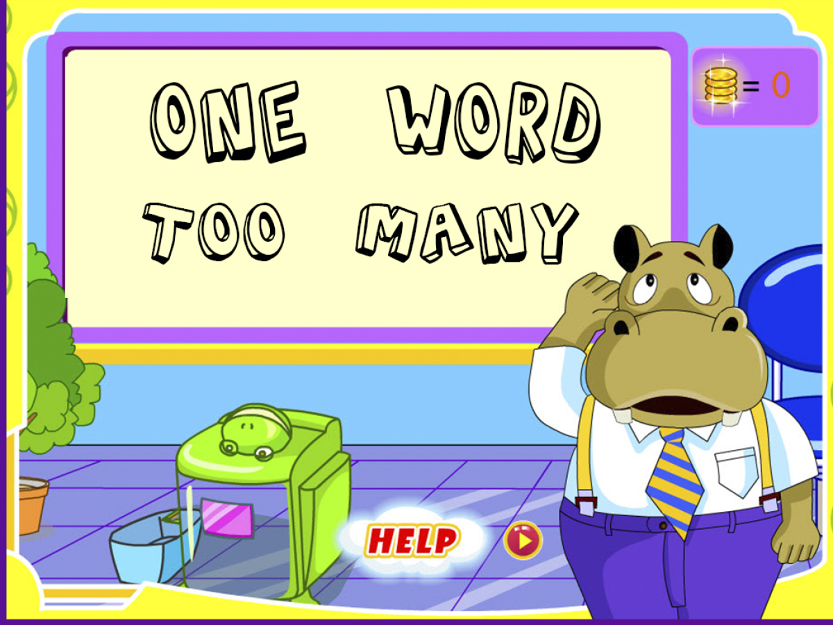 One word too many game cover