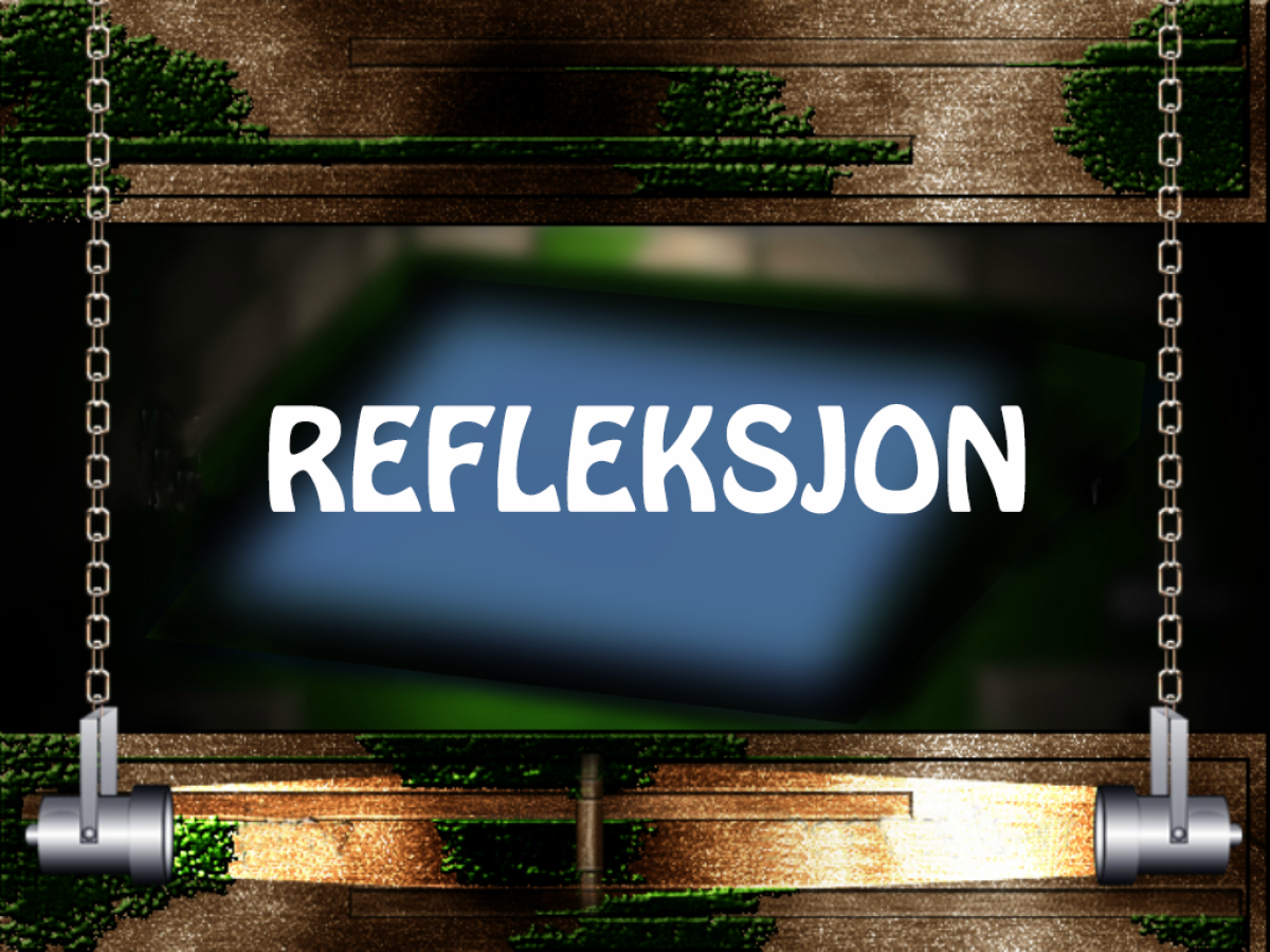 Refleksjon spill cover